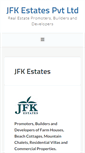 Mobile Screenshot of jfkestates.com